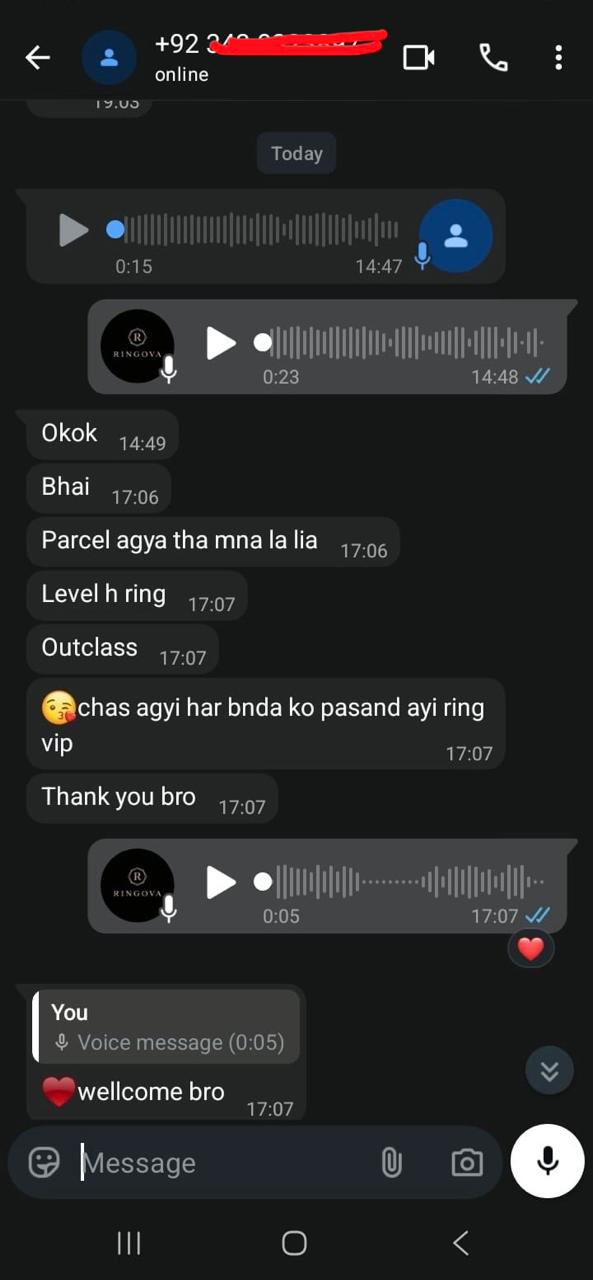 Customer review 1